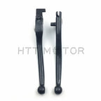 Brake & Clutch Hand Lever Carbon Replacement Set for Kawasaki ZX10R (2004–2005)