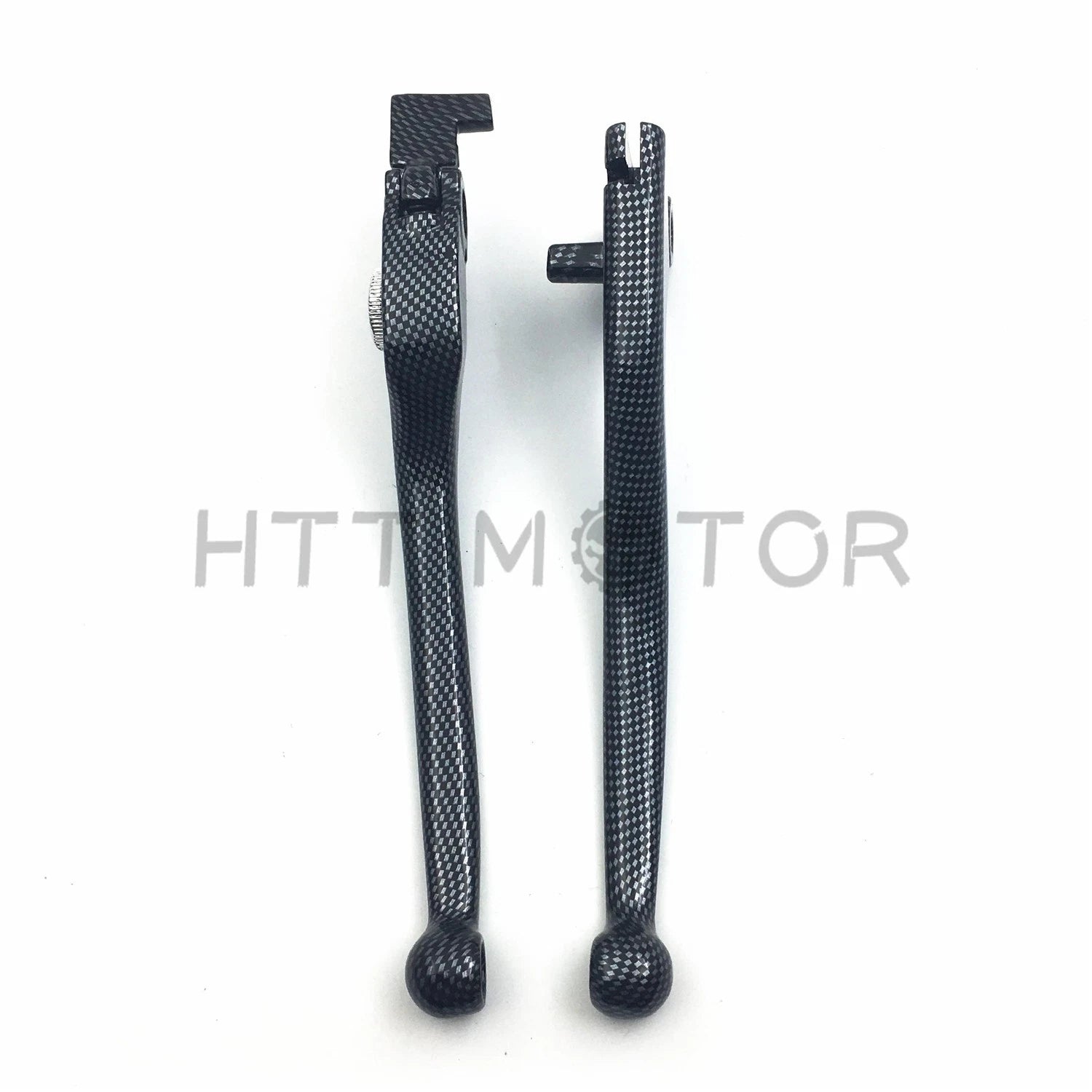 Brake & Clutch Hand Lever Carbon Replacement Set for Kawasaki ZX10R (2004–2005)
