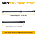12in Gas Strut for Truck Cap Toolbox Canopy (Replacement Part)