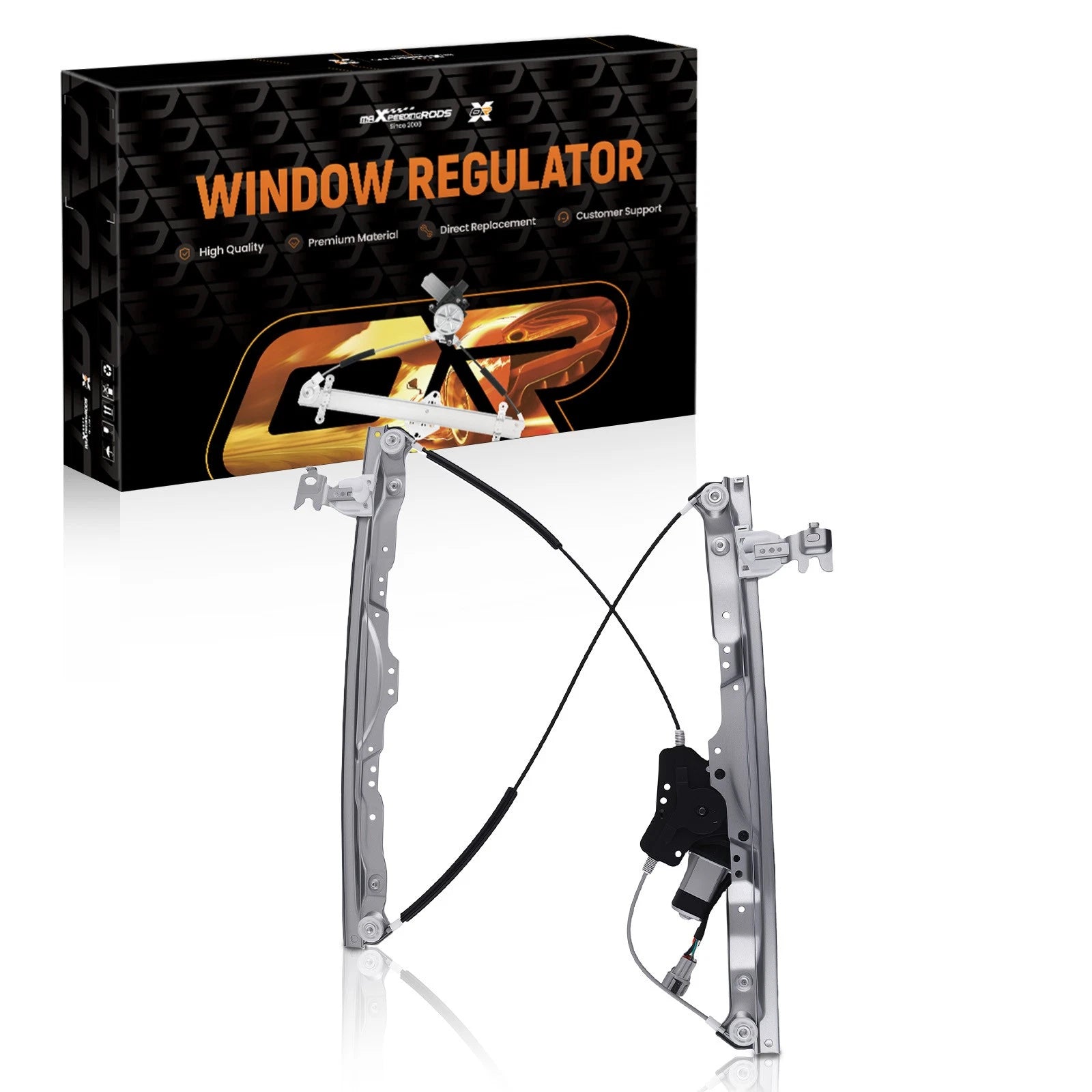 1pc Power Window Regulator w/ Motor for Nissan Titan (2004–2015)
