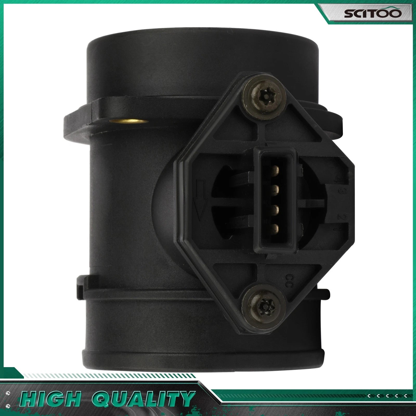 Mass Air Flow Meter MAF Sensor for Audi A4 1.8L (1998–2000) VAG 058133471A