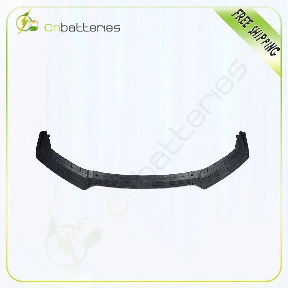 Front Bumper Lip Chin Spoiler for Honda Civic Sedan (2016–2019) - Painted Black