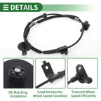 ABS Wheel Speed Sensor No. 956702B100 for Hyundai Santa Fe (2005–2013)