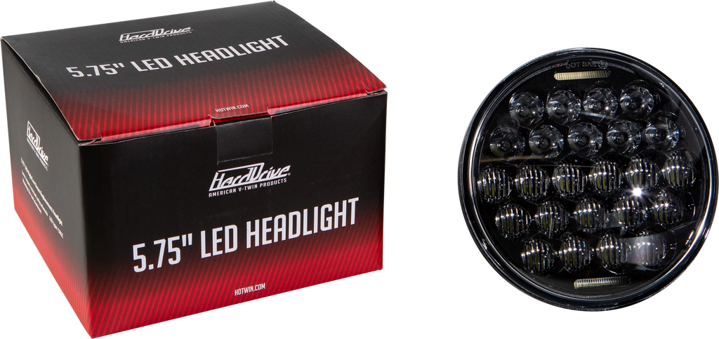 5.75 Inch LED Headlight for V-Twin Motorcycle (75W)