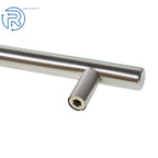 Set of 50 Stainless Steel T Bar Pulls for Kitchen Cabinets and Drawers