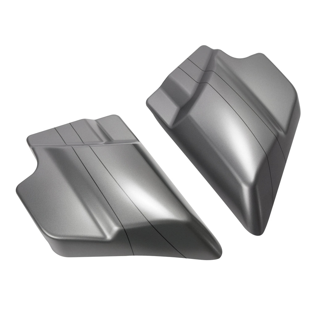 Battery Side Covers for Harley Electra Glide (2009–2023) Charcoal Denim