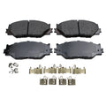 Set of 4 Akebono ProACT Ultra Premium Front Ceramic Pads for Lexus IS250 (2006–2015)