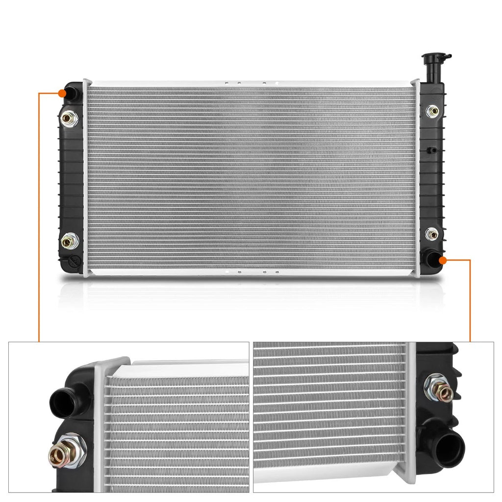 OE Aluminum Cooling Radiator for Chevy Express/GMC Savana (1996–2002) DPI-2042