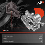 Rear Left Disc Brake Caliper with Bracket for Honda Big Red 700 (2009-2014)