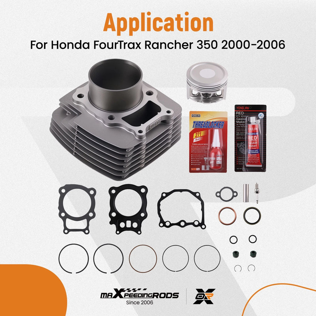 Piston Top End Kit for Honda FourTrax Rancher 350 ES (2000–2006)