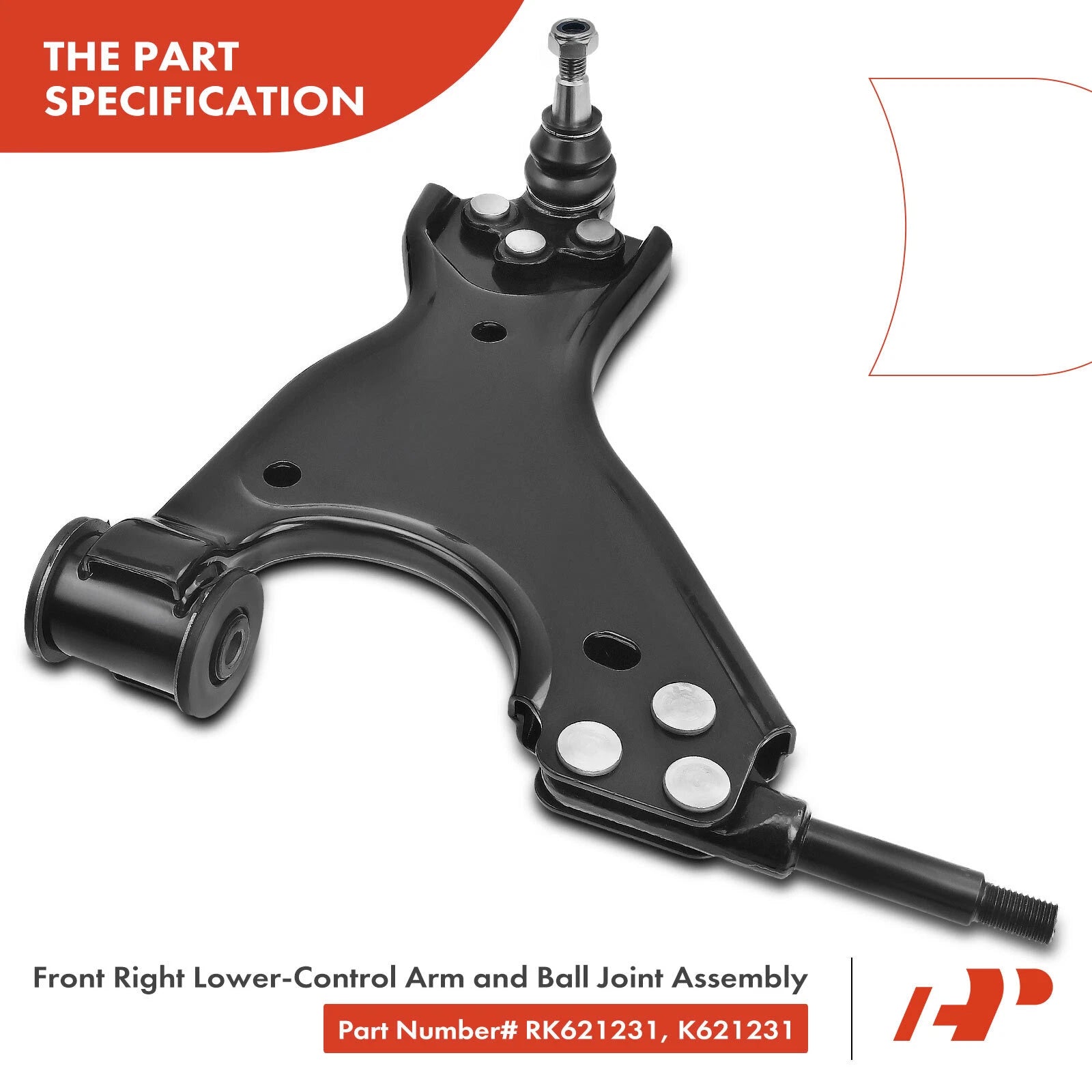 10x Control Arm with Ball Joint Assembly for Chevy Traverse (2009-2023)