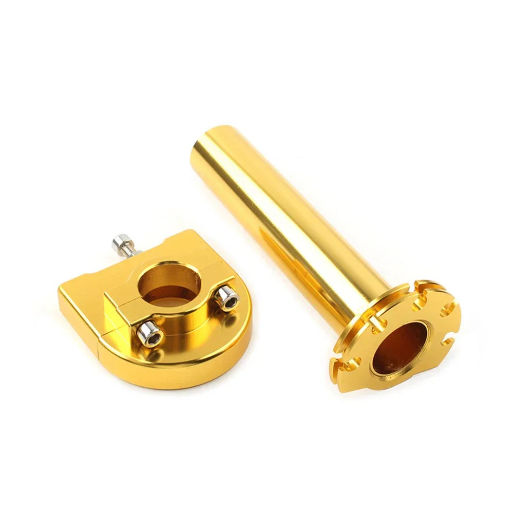 CNC Turn Twist Throttle Handle Bar Tube for Motorcycle 7/8" Universal