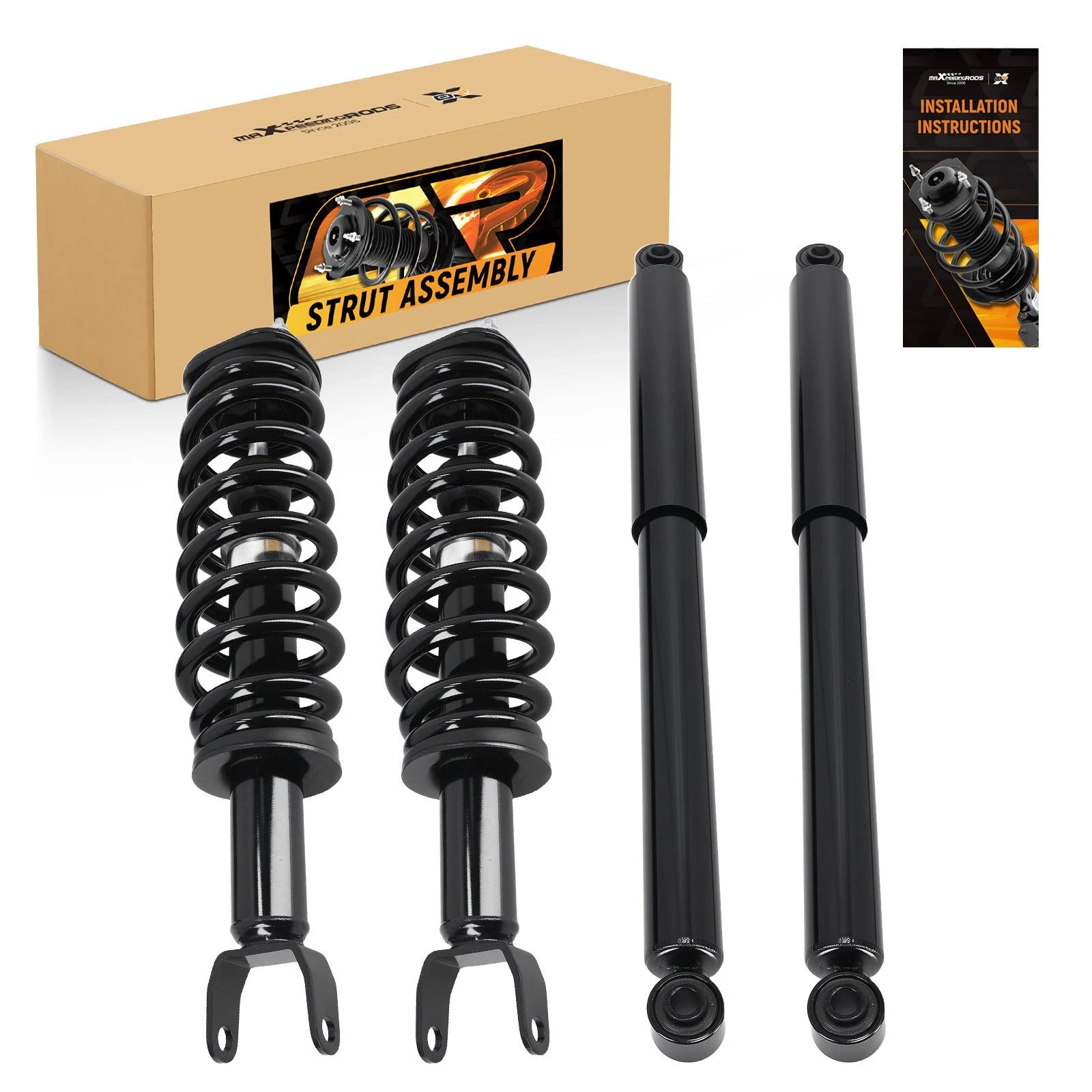 4X Suspension Struts Assembly for Dodge Ram 1500 (2006–2008) 4WD