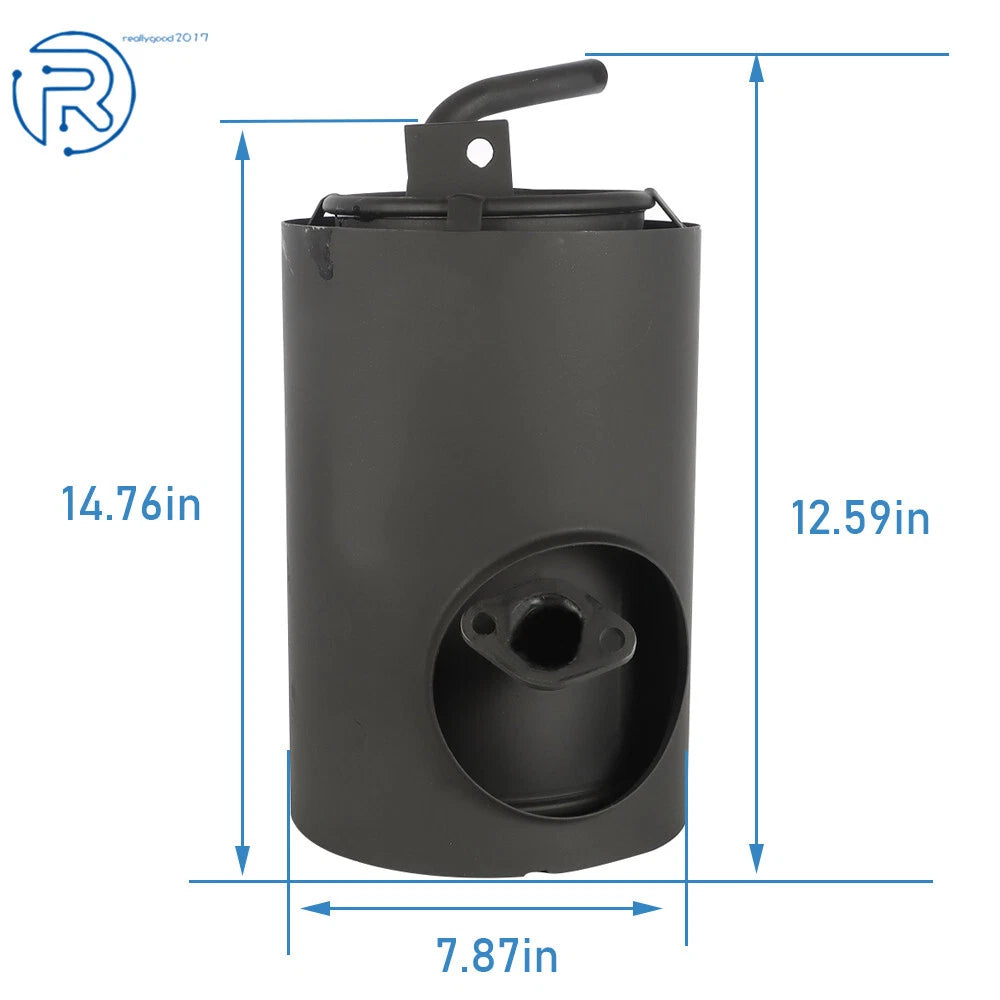 Exhaust Muffler for Yamaha G16 Golf Cart (G16-G22, JN6-E4710-00)
