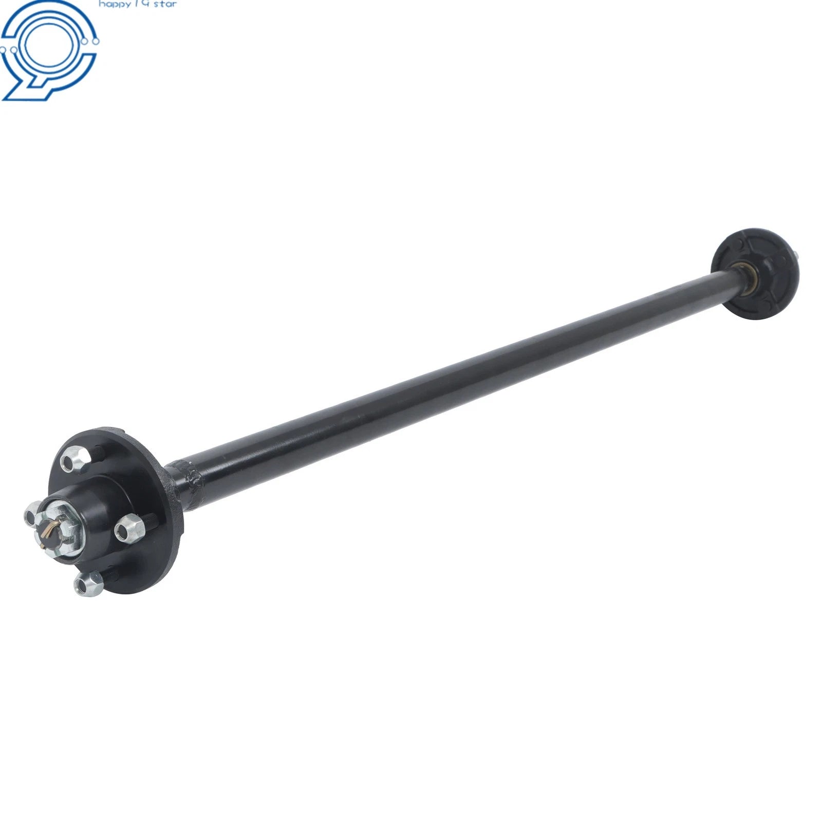 Trailer Axle 4 Lug 54" Hub Face Pitch with U-Bolt Kit for Trailer (2000)