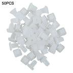 Square Fasteners Retainer Fender 50pcs Car-Door Trim Panel Push Rivet Clips