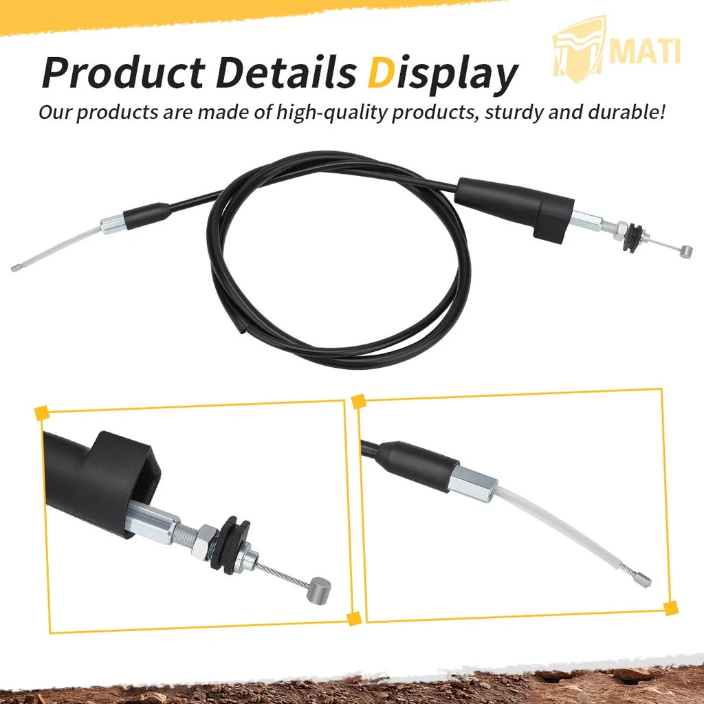 Cable Assy for Suzuki LTF250, LTF250F, LTF300F (58300-39DB0, 58300-05G10)