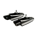 Driver Rider Foot Pegs Footrest for Harley Fat Bob FXFB FXFBS (2018-2022)