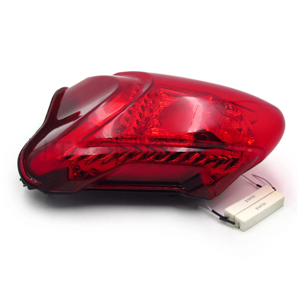 Red LED Tail Light Brake Turn Signal for Suzuki Hayabusa GSX1300R (2008–2020)