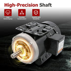 3HP Electric Motor for Farm Equipment (230V, 3450RPM)