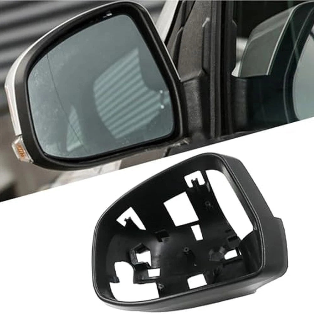 Rear View Mirror Housing Cover for Ford Focus MK2 MK3 (2005–2018) Black ABS