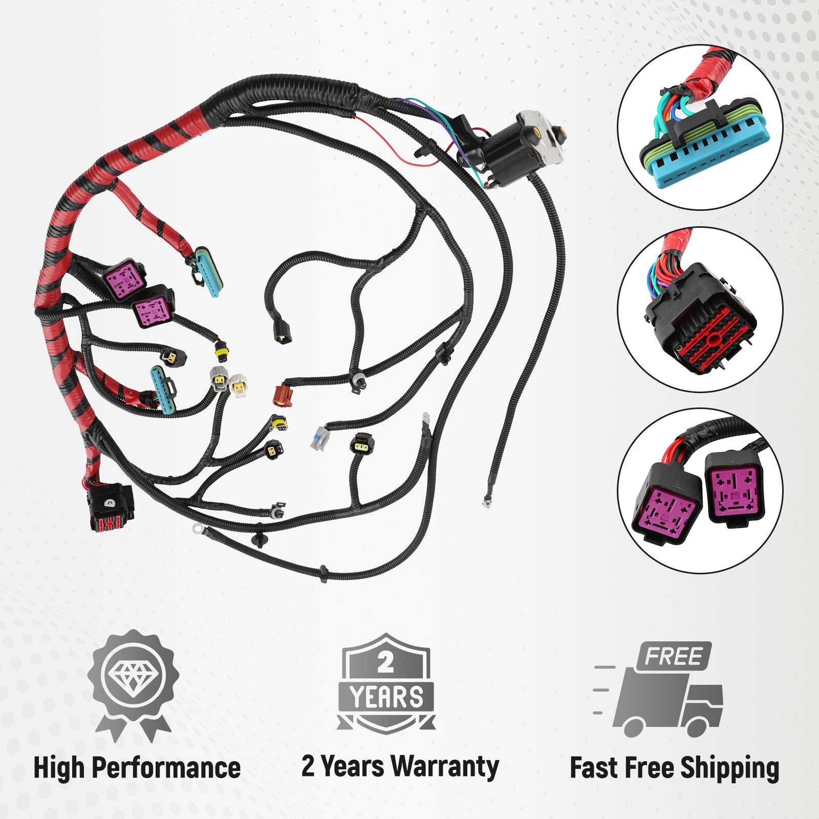 Engine Wire Harness for Ford Excursion F250 F350 F-550 7.3L (2000–2001) YC3Z12B637BA