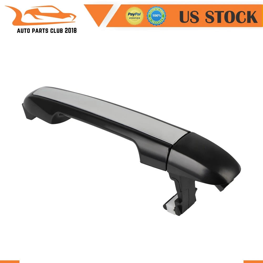 Front Right Door Handle for Hyundai Sonata (2006-2010) Black Plastic