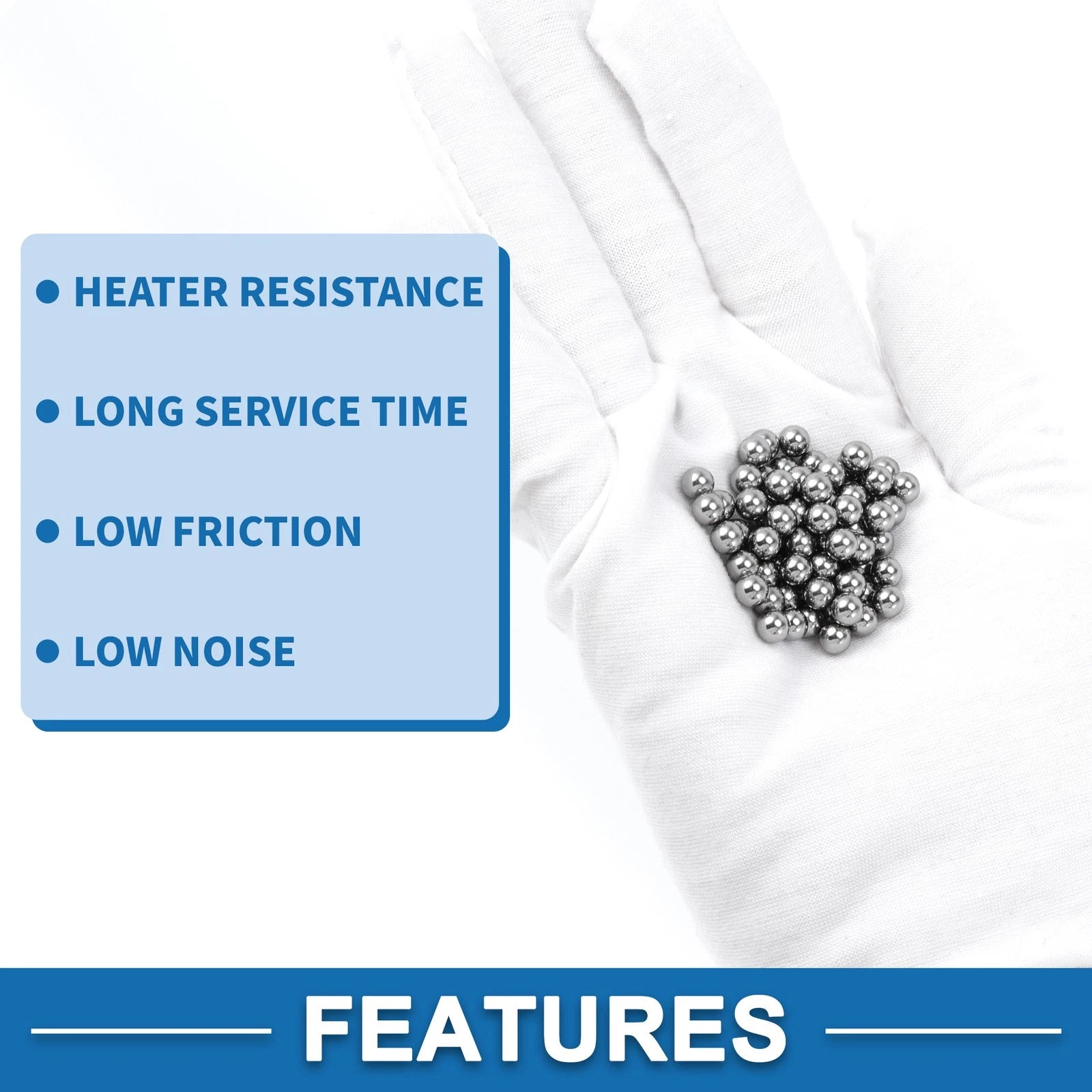 600 Pcs 5.0mm Steel Ball Bearings G100 Precision