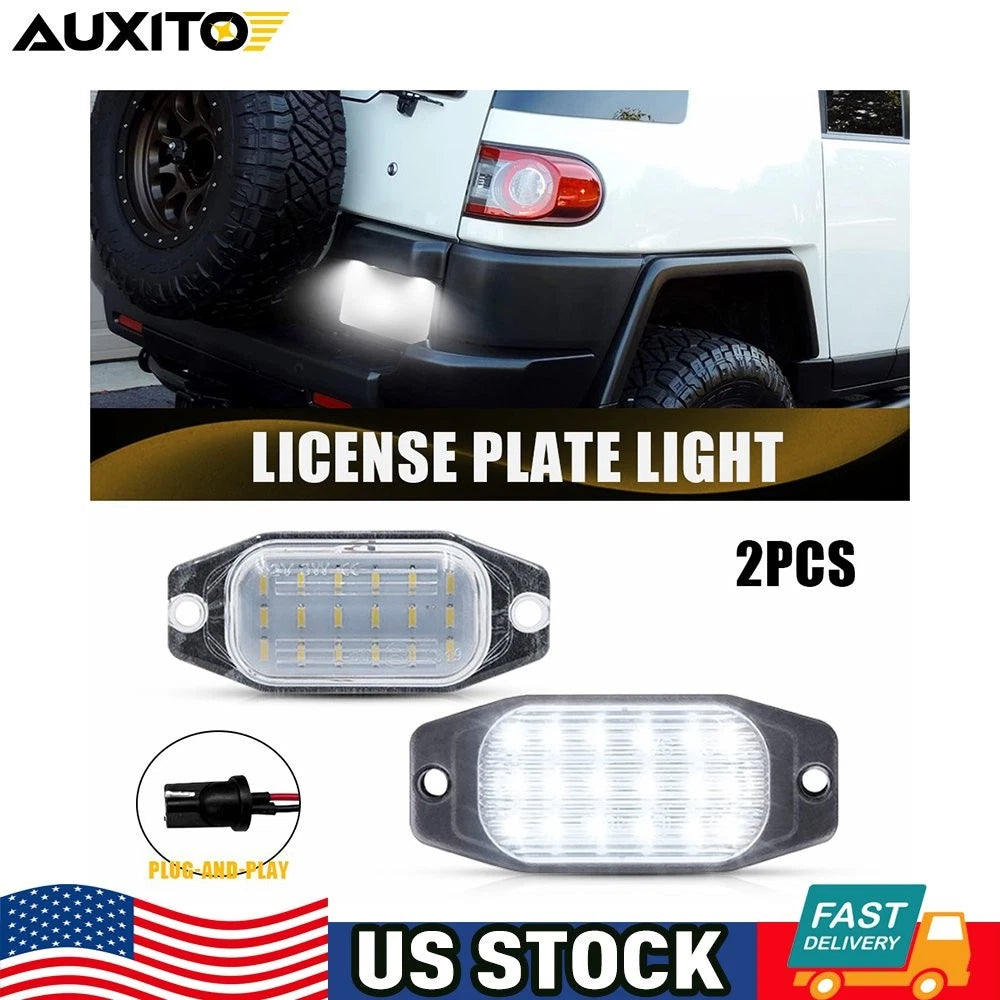 3W Full LED License Plate Light for Toyota FJ Cruiser, Land Cruiser, LX450