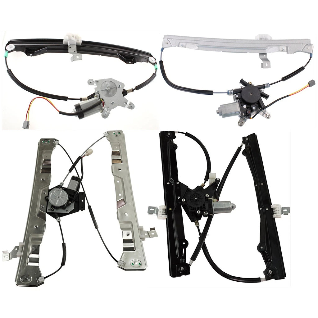 Set of 4 Window Regulators for Ford Explorer