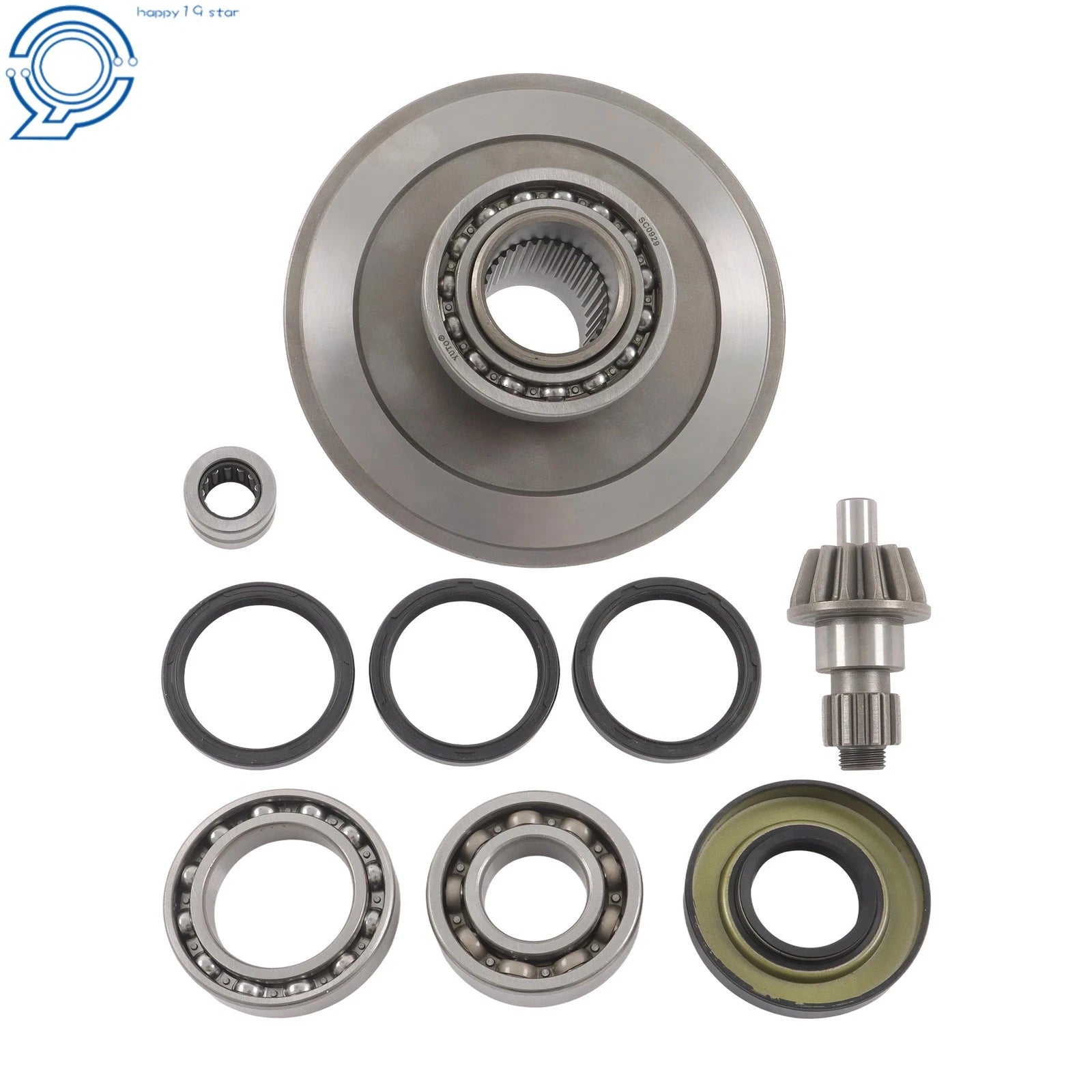 Complete Rear Diff Gear Rebuild Kit for Honda Recon 250 TRX250 (2008–2021)