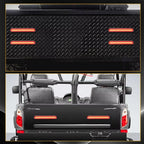 2X 9" Red/Amber LED Tail Light for Truck Trailer (YYYY–YYYY)