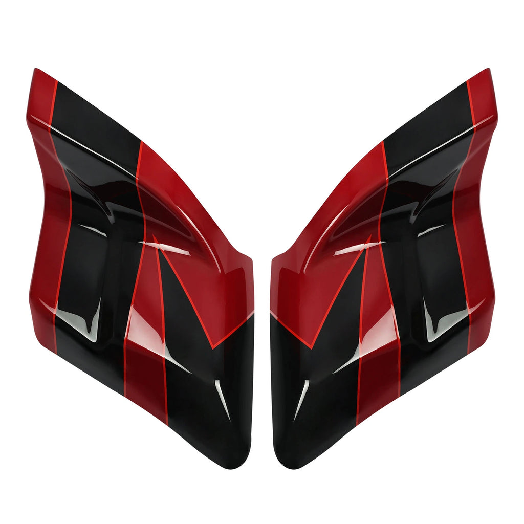 Stretched Side Cover for Harley Street Glide (2014–2023) Starfire Black/Atomic Red