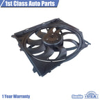 Dual Radiator and Condenser Fan Assembly for BMW X3 (2004–2010)