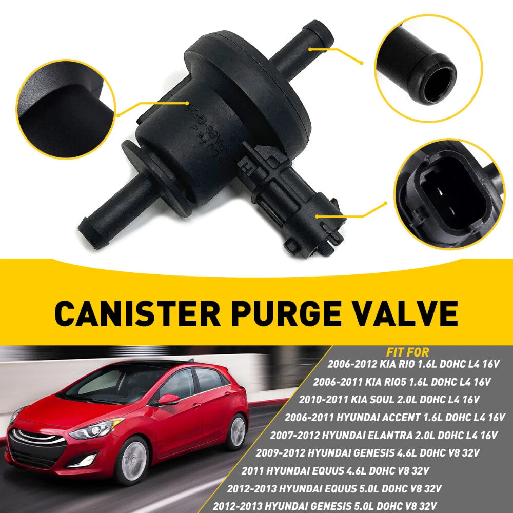 Vapor Canister Purge Valve Solenoid EXV for KIA RIO/RIO5 (2006–2012)