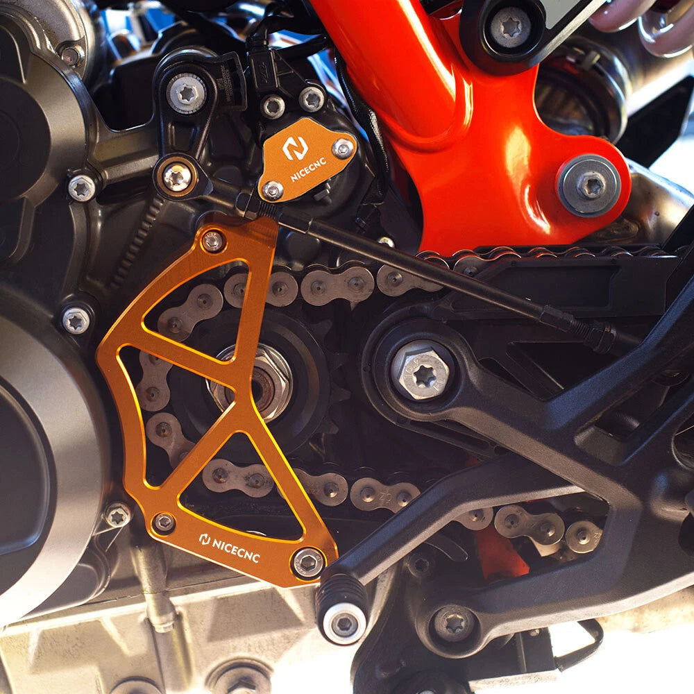 Engine Gear Position & Sprocket Cover Chain Guard for KTM 790 Duke (2018–2023)