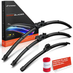 Set of 3 Windshield Wiper Blades for BMW X7 (2019–2024)