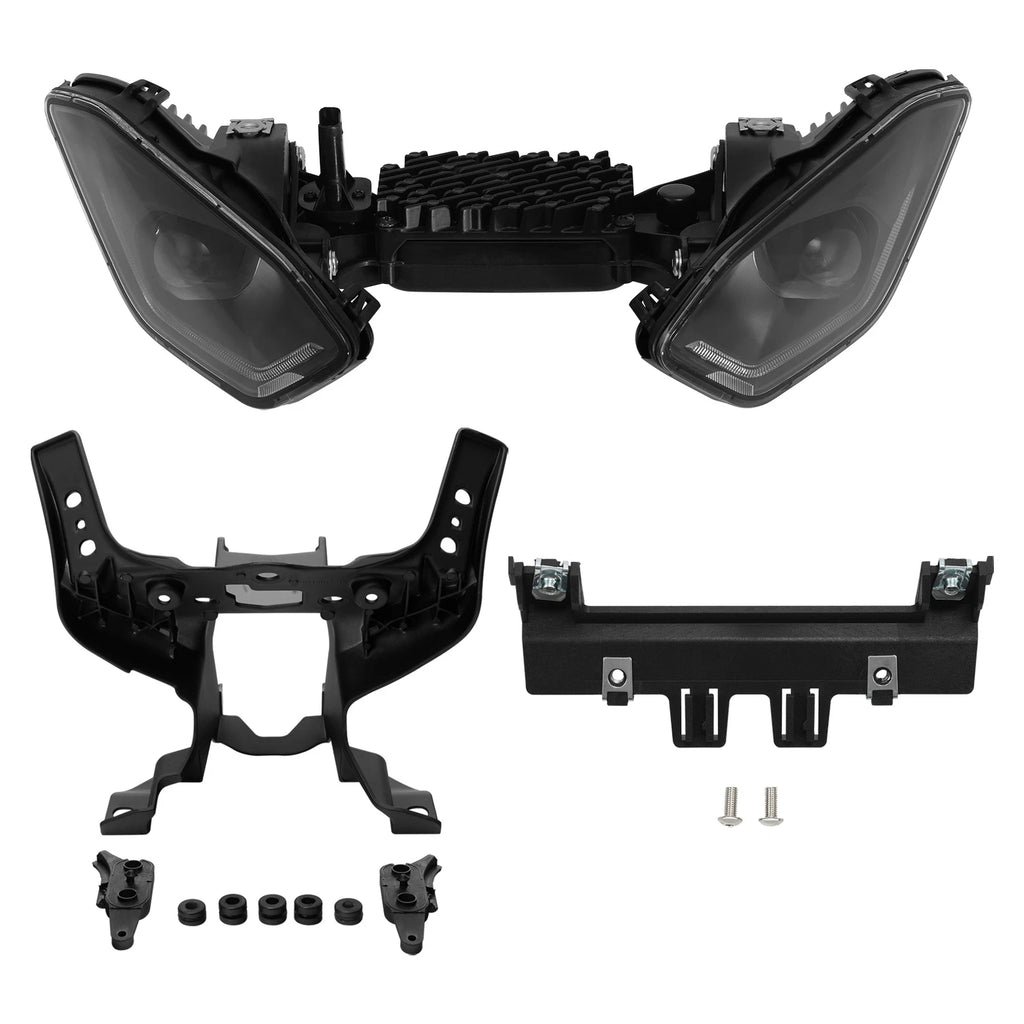 Front LED Headlight & Fairing Stay Bracket for BMW S1000RR (2019–2025), M1000RR (2021–2025)