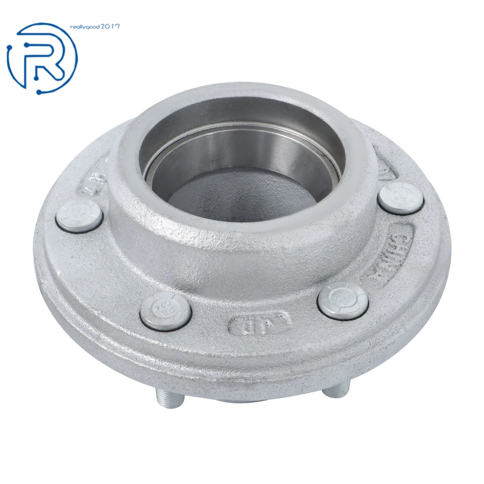 Galvanized Hub for Boat Trailer (5200-6000 lbs) 6 on 5.5"