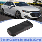 Center Console Armrest Box Cover for Chevrolet Malibu (2016–2023) Black Red