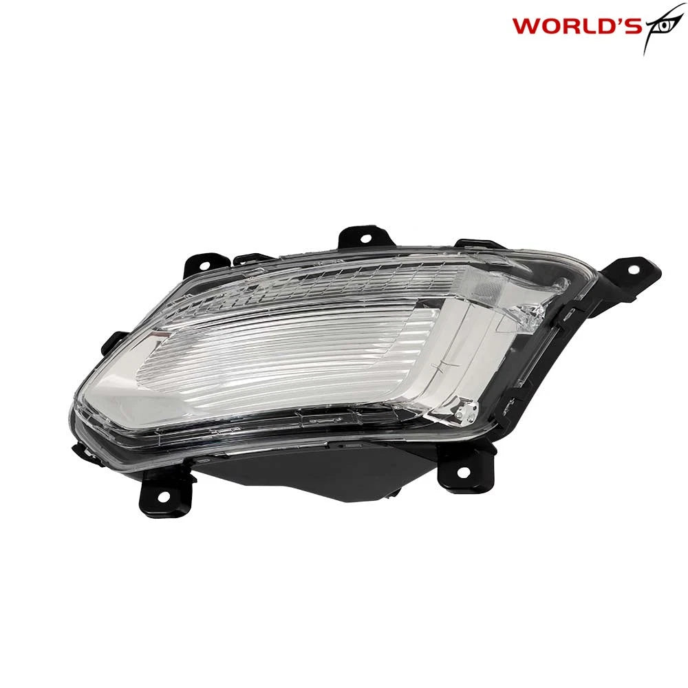 LED Fog Light Assembly for Chevy Equinox (2016–2017) Black Driver Side