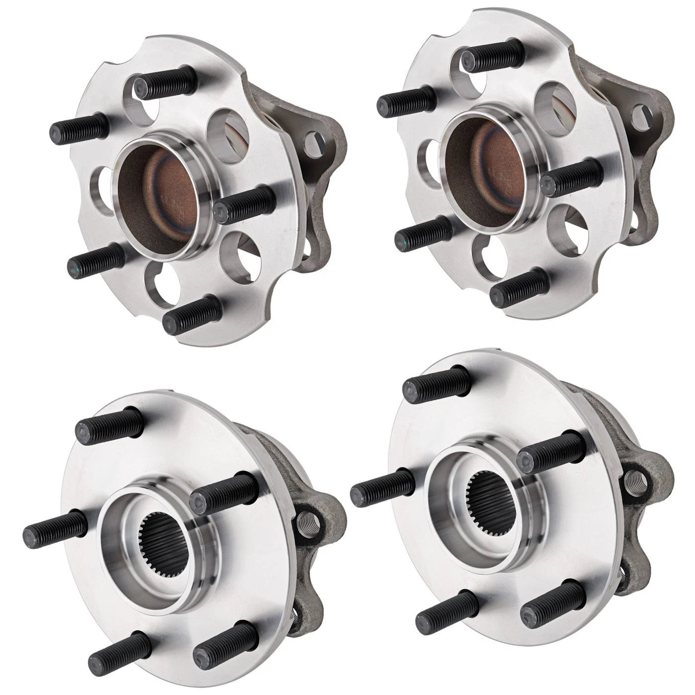Set of 4 Wheel Hubs for Toyota Mirai