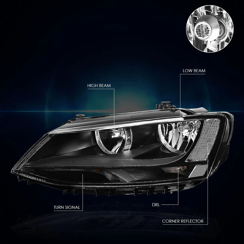 LED Headlight with Amber Corner for Tahoe/Suburban (2007–2014)
