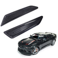 Black Bonnet Hood Vent Scoop Covers for Chevy Camaro (2016–2018)