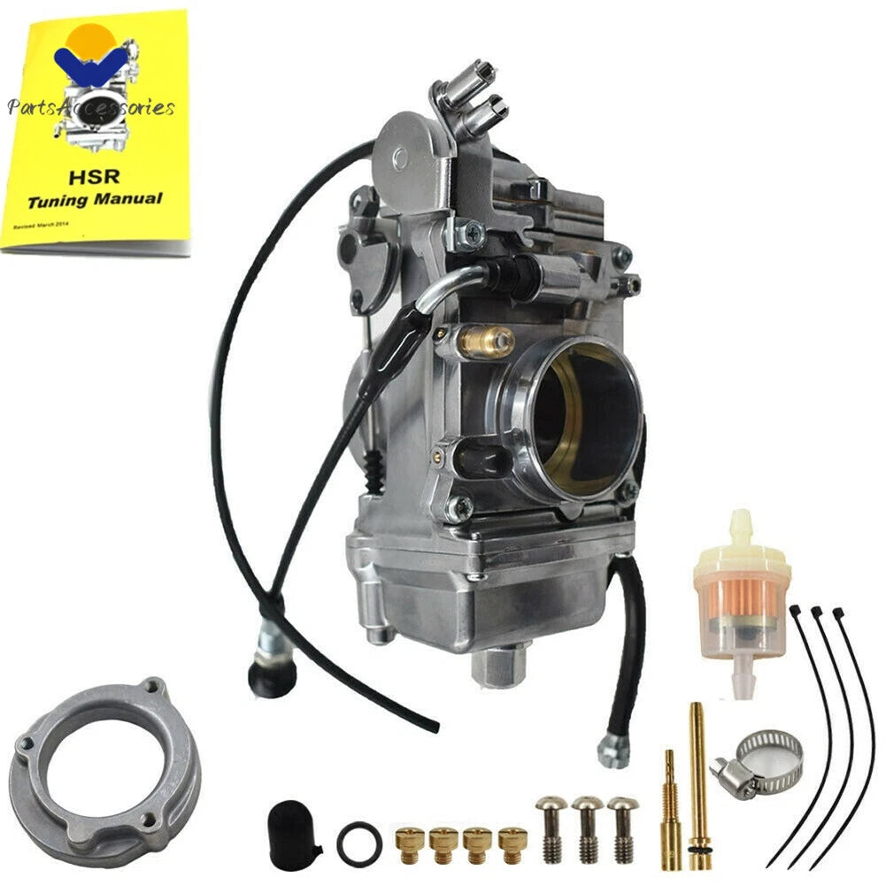 HSR48 Race Carburetor for HSR48 (42-6265) Polished Finish