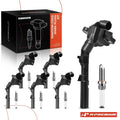 Set of 6 Ignition Coils & Iridium Spark Plugs for Mercedes-Benz C400 E450 (2015–2019)