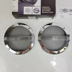 Chrome Defiance T-Pak Speaker Trim for Harley-Davidson Electra Glide (2014–2023)