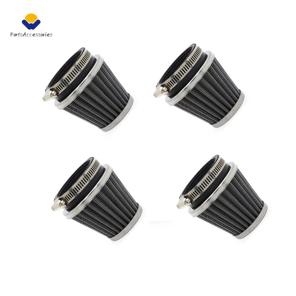 4Pcs 54mm Carburetor Air Filter Cleaner for Kawasaki Honda
