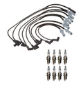 Denso Wire Set & 8 Iridium Power Spark Plugs for Dodge 5.2L 5.9L V8 (1994–2003)