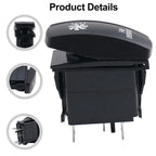 Rocker Switch Fan Override for ATV/UTV 12V